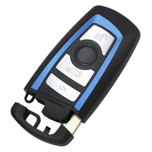Coque clé compatible BMW Séries 3 5 7 protection télécommande 4 boutons