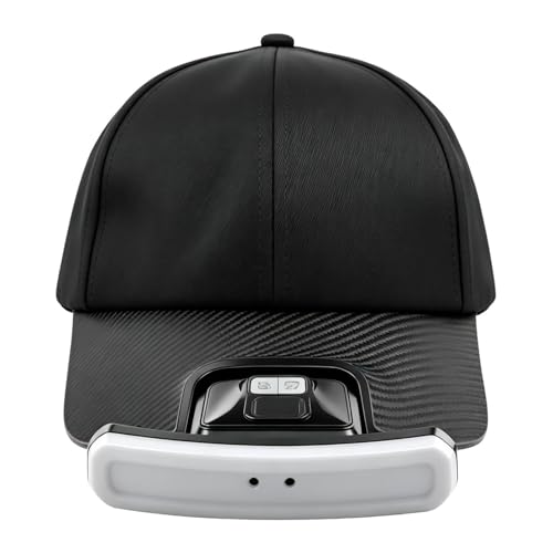 Gorra con luz frontal para senderismo nocturno y camping activo