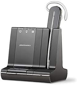 W740 Savi 3-in-1, Convertible Headset for Uc, Dect 6.0, Black