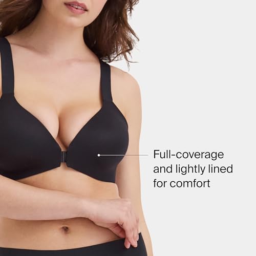 Image of SPANX SPANXsmooth Bra-Llelujah! Lightly Lined Wireless Bra - Full Coverage Comfort - Everyday T-Shirt Bra - Front Closure