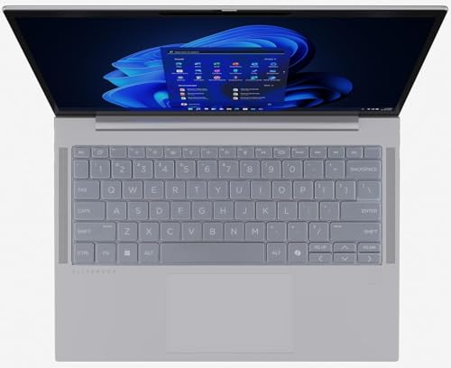 Image of RAYA Silicone Keyboard Cover for 2025 HP Elitebook X G1i /G1a & HP EliteBook 1040 G11 | Also Compatible with HP EliteBook 4 /6 /8 G1i & HP ProBook 440 /445 G11 Laptop (Transparent)