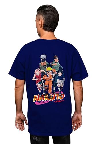 Image of Men's Teddy Oversized Printed Cotton Rich Round Neck Half Sleeves Tshirt