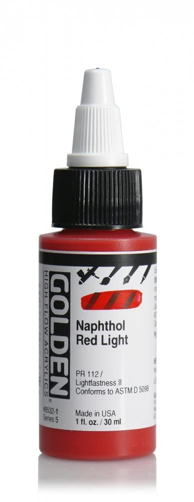 Golden High Flow 1Oz Naphthol Red Light