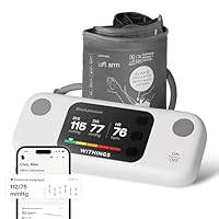 CWithings BPM Vision &ndash; Misuratore Pressione Braccio Connesso, ECG &ndash; Misura 2-in-1: Pressione + ECG &ndash; Sync Wi-Fi & Bluetooth