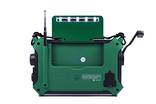 Kaito Ka500Grn 5-Way Powered Emergency Am/Fm/Sw Weather Alert Radio, Green #TOP1