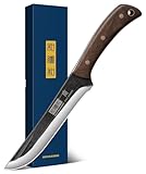 Photo Gallery hoshanho coltello per filetto da 16,7 cm per pesce, coltello per disossare carne, disossamento professionale da chef, manico in legno a tutto codolo Photo Gallery hoshanho coltello per filetto da 16,7 cm per pesce, coltello per disossare carne, disossamento professionale da chef, manico in legno a tutto codolo