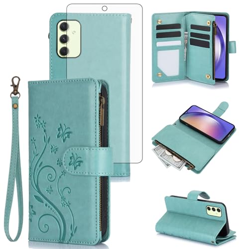 Coque Samsung Galaxy A54 5G Asuwish YM020 Vert silicone protection