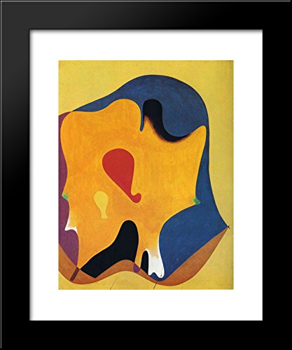 Cap d'home 20x24 Framed Art Print by Miro, Joan
