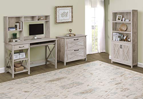 Saint Birch Carell Furniture Megan Wood 2 Drawer Lateral Filing Cabinet In Washed Gray #TOP3