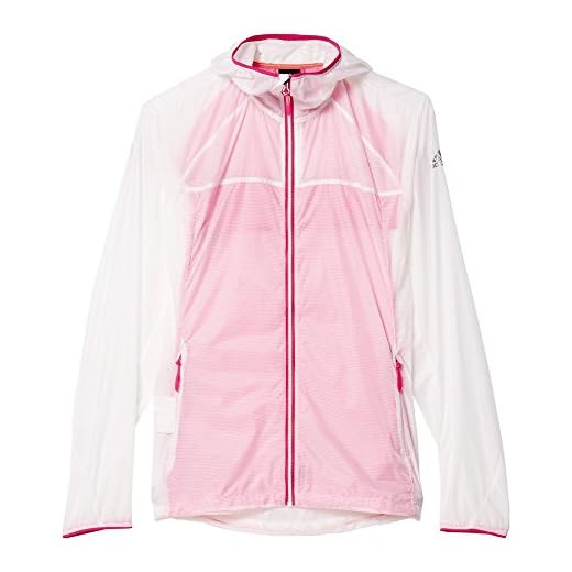 adidas Damer vindjacka Mistral jackor, White, 42