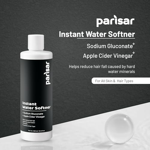 Image of Parisar Instant Water Softener for Home & Bath 300ml (Pack of 1)| Hard Water Softener Liquid | pH Balanced Formula | For Softer Skin & Smoother Hair
