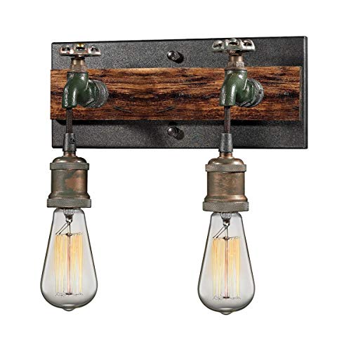 ELK Lighting 14281/2 Vanity-Lighting-fixtures, 8 x 12 x 6, Rust