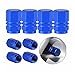 12PcsCompatible WithCar Moto Bike Tire Wheel Valve Cap Cover Car Styling Compatible With(Gray)