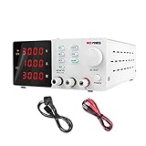 Extra compacto y portátil Función con la función con paja y el botón de salida actual, la fuente de alimentación de banco es adecuada para los laboratorios, escuelas, mantenimiento eléctrico, electrónica de bricolaje, Aficionado, adecuado para Lab & Industrialus ebuild para durar Incorporado OCP ( Protección contra la sobretensión), OVP ( PROTECCIÓN DE SOBRE DE VOLTAJE), Y PROTECCIÓN DE CORTE CIRCUITO. Fan de enfriamiento osado y derecho especial para evitar el sobrecalentamiento.