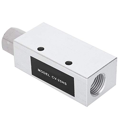 Naroote CV-25HS Aluminiumlegierung Vakuumventil, Pneumatisches Vakuum, Abluft-Vakuumgenerator, Silber