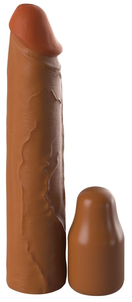 Pipedream Fantasy X-tensions Elite 2" Silicone X-tension Tan 51 mm