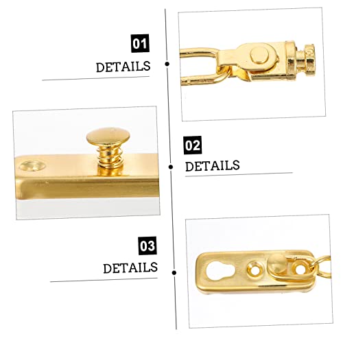 Cerradura de puerta antirrobo de acero inoxidable para proteger tu hogar con estilo elegante 6