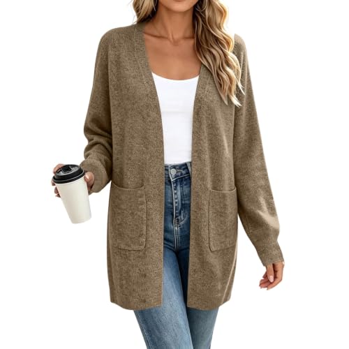 Cardigan Sweaters for Women Lightweight Trendy Fall Button Front Cardigans - image 1