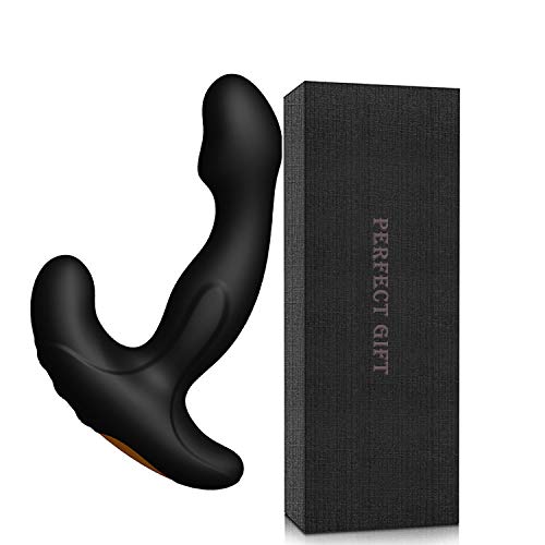 Electric Massager Men Rechargeable Stimulator Massaging Toys with Soft Waterproof Silicone