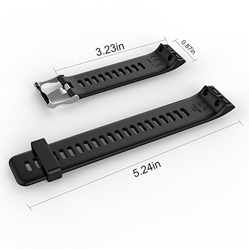 Replacement Bands For Garmin Forerunner 35, Silicone Replacement Fitness Bands Bracelet Sport Strap Wristband Accessory With Screwdriver #TOP2