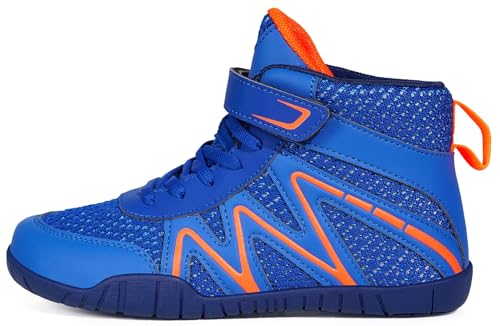 Kids Wrestling Shoes Boys Girls Youth Boxing Shoes Lightweight Fitness Training Sneakers Zero Drop Sole2