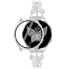 2 Butterfly Band-Silver