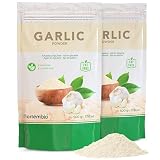 Nortembio Ajo en Polvo 2 x 500 g – Ajo Molido Natural sin Aditivos ni Conservantes – Condimento Gourmet para Carnes, Pescados, Guisos, Salsas y Adobos – Vegano y Sin Gluten – Ebook recetas gratuito