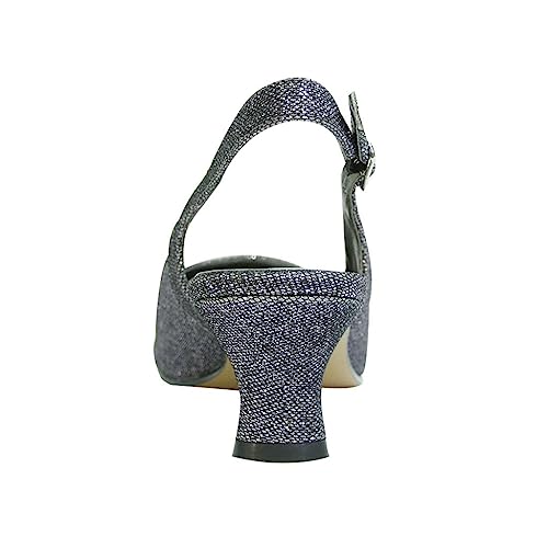 Floral Priya Women Wide Width Slingback Dress Pumps4