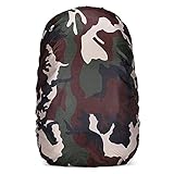 ADJAN Housse de Pluie pour Sac à Dos 90L 95L 100L Couverture de Pluie 100L Sac à Dos Sac à Dos imperméable Voyage en Plein air Cas Anti-poussière Pliable (Color : Luca Camo)