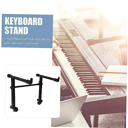 NULYLU 1 Jeu Support Pour Clavier Électronique Supports De Clavier Support De Clavier Électronique Stand De Pianos Support De Piano Extension Du Support De Clavier Instrument Le Fer Black - Les Beatles, Paul McCartney, John Lennon, RIngo Starr, George Harrison NULYLU 1 Jeu Support Pour Clavier Électronique Supports De Clavier Support De Clavier Électronique Stand De Pianos Support De Piano Extension Du Support De Clavier Instrument Le Fer Black – Image 5
