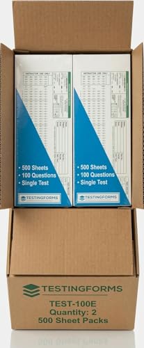 TEST-100E 882 E Compatible Testing Forms (1000 Sheet Pack)