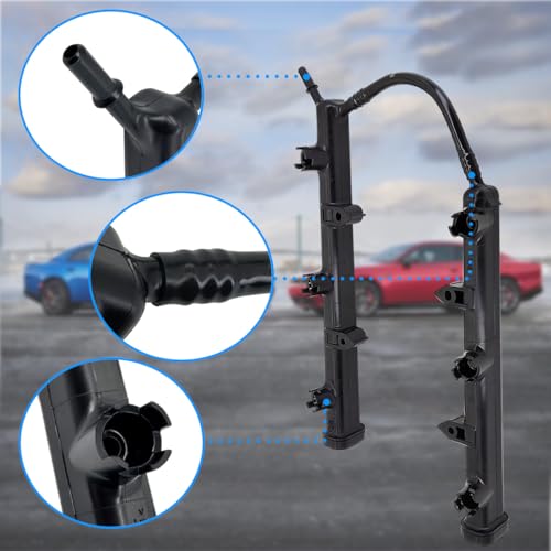53034198AC Fuel Rail fits for Jeep Dodge Ram 2011-2025 Grand Cherokee 2011-2014 Chrysler 200 300 2011-2025 Challenger Charger Durango 2011-2019 Journey 2011-2014 Avenger 2014-2025 ProMaster 3.6L V6 by Definity - Image 5