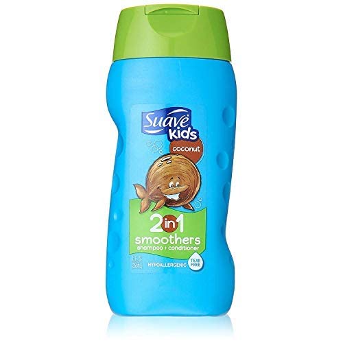 Suave Kids Shampoo and Conditioner Coconut 12 Ounce (2 Pack)