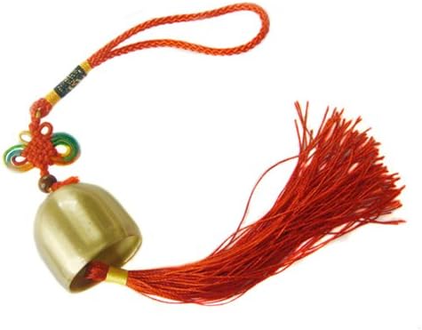 Parkncisco Copper Chinese Knot Wind Chimes Copper Bell Rustic Bell Door Trim COpper