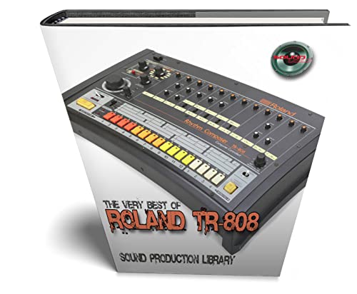 ROLAND TR-808 - Biblioteca de estudio de 24 bits WAVE en DVD o descarga