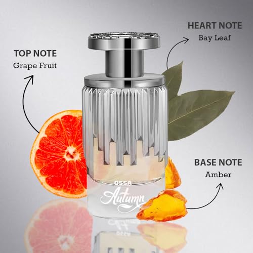Image of Ossa Autumn Eau De Parfum 100ml Perfume With Fresh And Woody Notes | Premium EDP For Men And Women | Long Lasting Fragrance Ideal for Tranquil Evenings (Pack of 2)