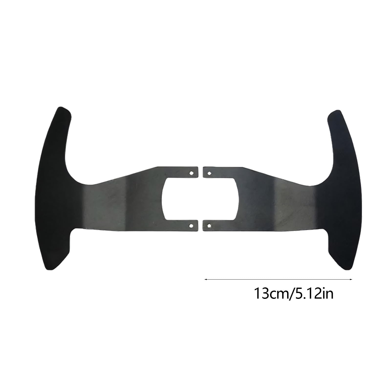 Levas de cambio de volante de metal con ángulos ajustables y respuesta rápida Dispositivo de rendimiento para uso G29 G920 Modelo Racing Scull Shifters