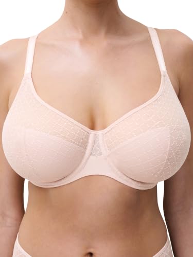 Chantelle EasyFeel Norah Chic – Geformter Vollschalen-BH mit Bügel – Graphische Spitze & Glättendes Rückenteil – Ansicht 4
