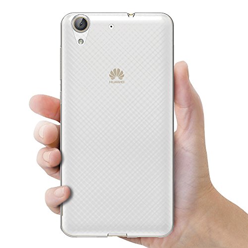 AICEK Funda Huawei Y6 II/Honor 5A, Huawei Y6 II/Honor 5A Funda Transparente Gel Silicona Huawei Y6 II/Honor 5A Premium Carcasa para Huawei Y6 II/Honor 5A 5.5"
