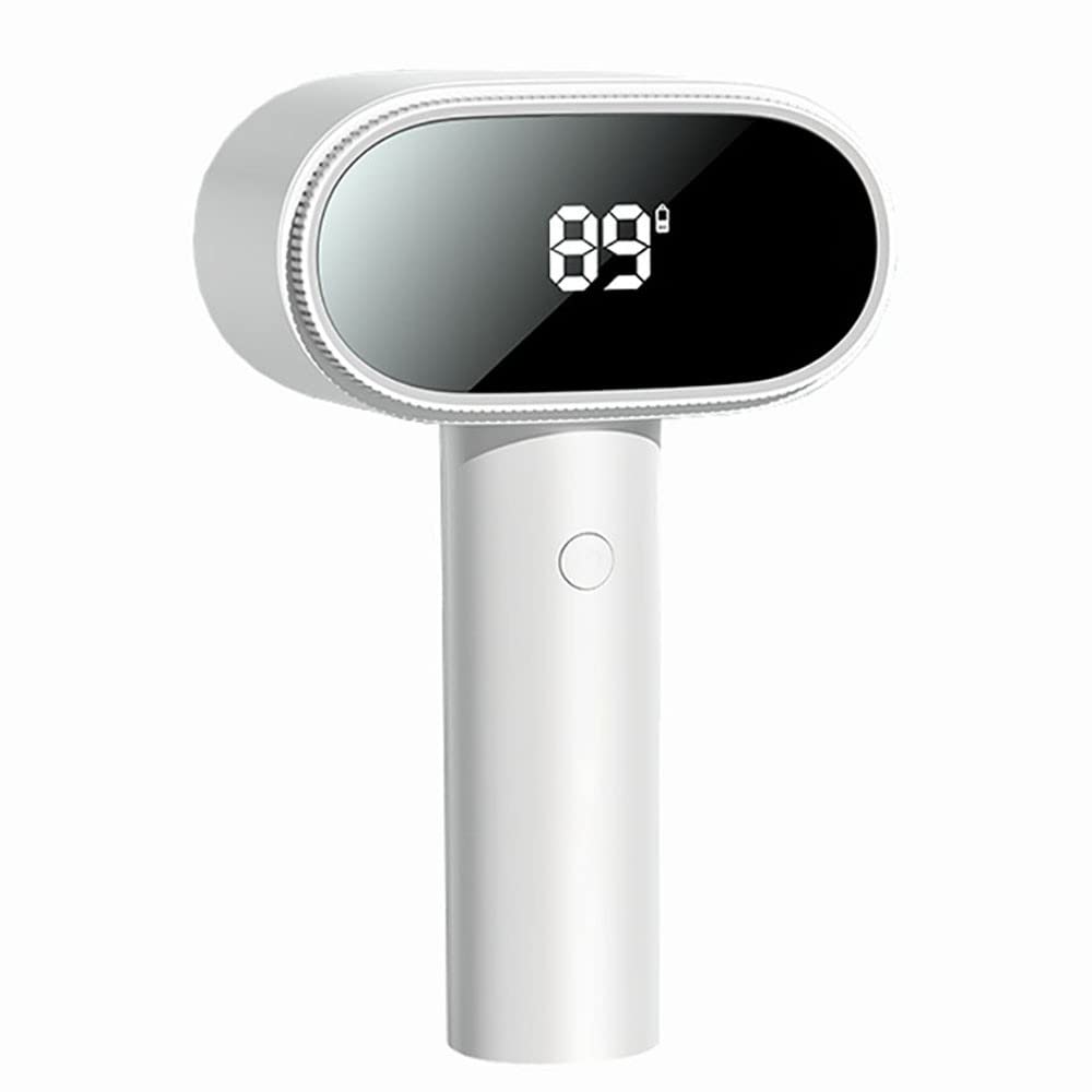 Afeitadora de tela, removedor de pelusas recargable por USB con ajuste de 2 velocidades y pantalla de batería, afeitadora eléctrica fácil de limpiar con protección de seguridad, desfuzzer de tela para