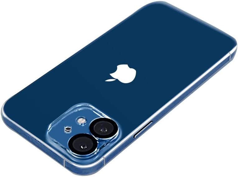 Miniatura 7 de Paquete de 3 protectores de lente de cámara de vidrio templado para iPhone 12 de 6.1 pulgadas, Ultra HD, dureza 9H, arañazos, compatible con fundas,