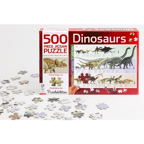 Dinosaurs 500 Piece Jigsaw Puzzle for Kids - Image 2