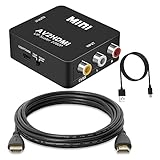 Eingang - Composite Video(Gelb, Weiß, Rot), Ausgang - HDMI 1080P (60HZ), angezeigt auf 1080p (60 Hz) HDTV und Moniter.