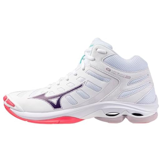 Mizuno Femme Chaussures de Volleyball, Blanc, 37 EU