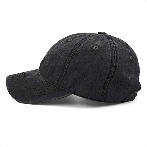 HHNLB Unisex Camping Hair Don t Care 1 Vintage Jeans Baseball Cap Classic Cotton Dad Hat Adjustable Plain Cap