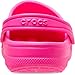 Crocs Unisex-Child Baya Clogs, Electric Pink, 4 Big Kid