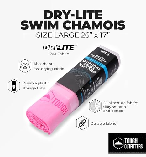 Tough Outfitters Quick Dry Towel - Travel Towel Fast Drying Lightweight - Compact Microfiber Towels for Body Camping Swim Beach Camp Backpacking - Quick Dry for Swimmers