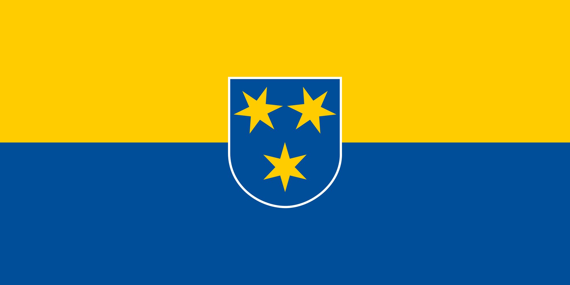 Drapeau Celje grand format en textile haute résistance finitions premium