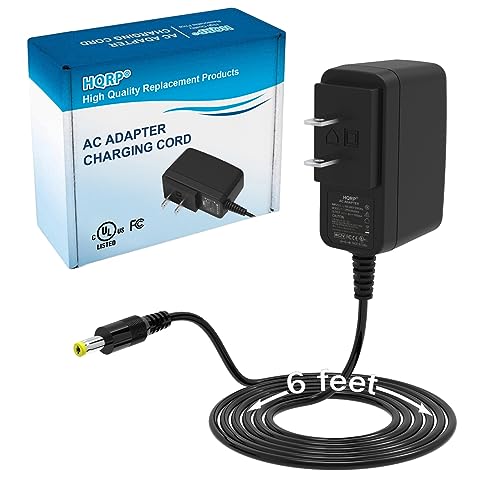 HQRP 6V AC Adapter Compatible with Sony AC-6013 RDP-M5IP RDP-M7iP Portable Speaker Dock Power Supply Cord Adaptor 1-489-625-11 RDPM5iPBLK RDPM5IPSIL, 6 Ft Long Cord + Euro Plug Adapter