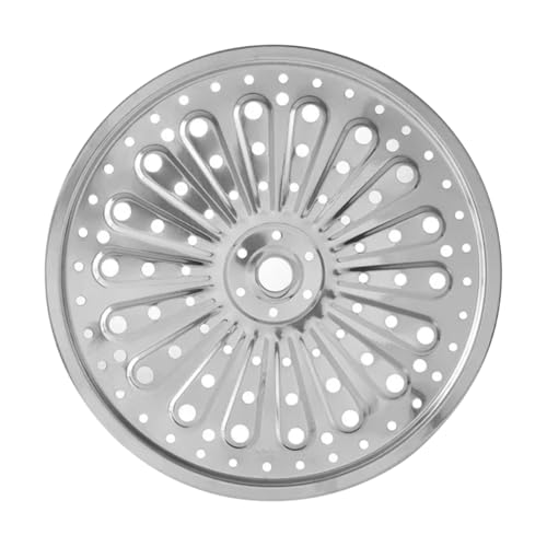 ECYC Ltd Stainless Steel Round Steaming Rack, Steaming Tray Stand Food Steamer Basket Rack Pressure Cooker Canning Rack for Kitchen Food Cooking Steaming, Diameter 11.81 inch
